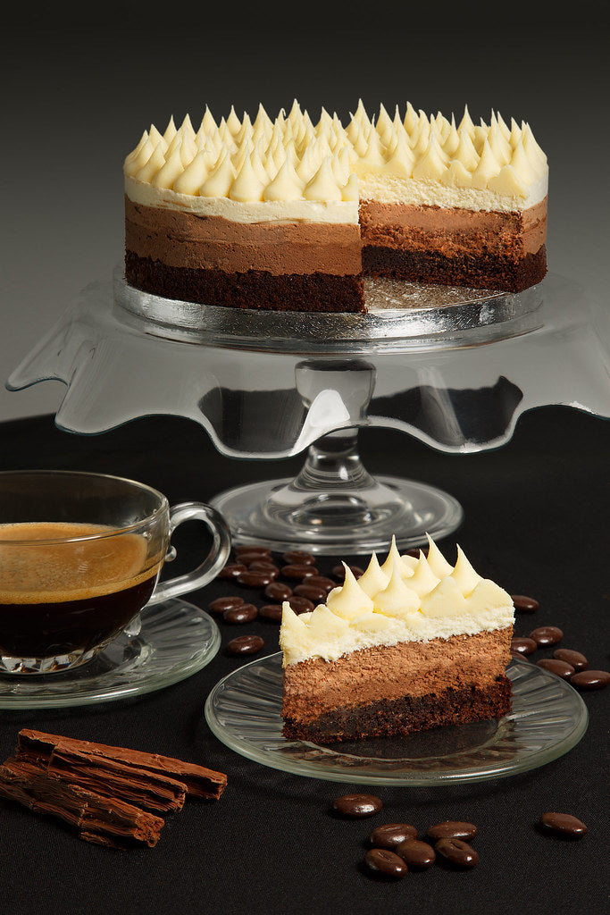 Trijų šokoladų tortas