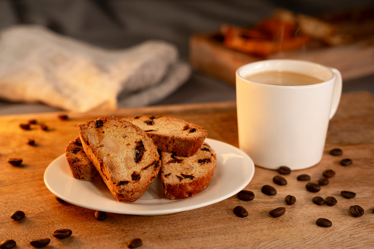 Kavos pertrauka su biskočiu