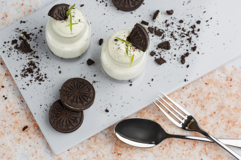 Oreo sausainių ir sūrio kremas